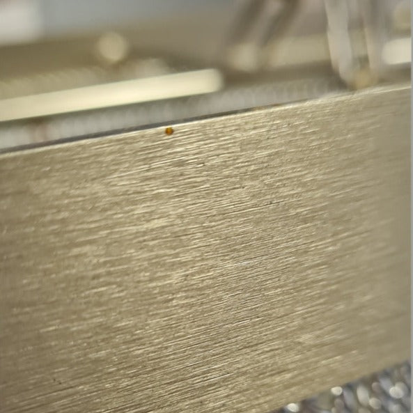 Silver Chain Rectangular Chandelier in Gold - 680