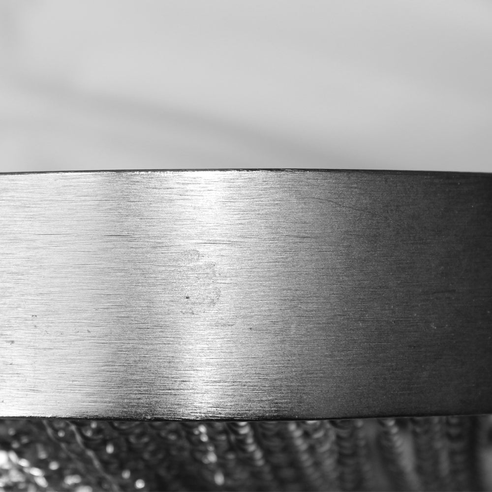 Imperfect Silver Chain Mini Crescent Wall Light in Flat Nickel - 89,90,91,92,663, 688