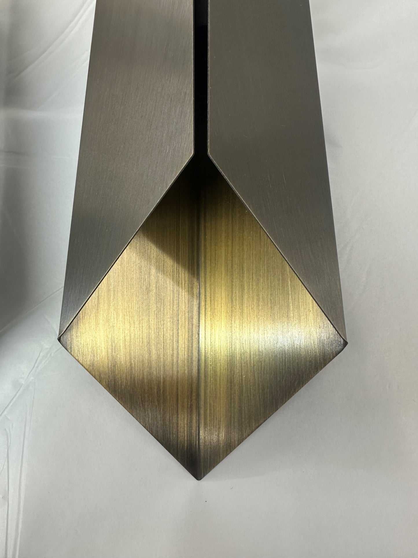 Imperfect Bronze Fold Wall Light - 638, 665